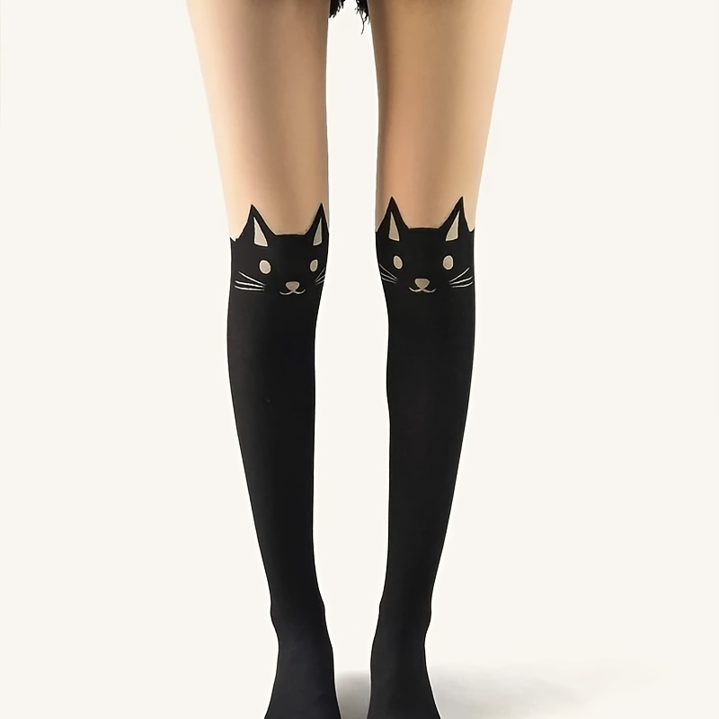 Over the Knee Socks Magnificent Cat