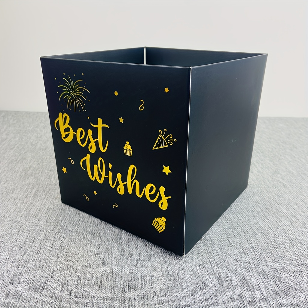 Caja sorpresa de regalo dulce para fiesta de cumpleaños de boda