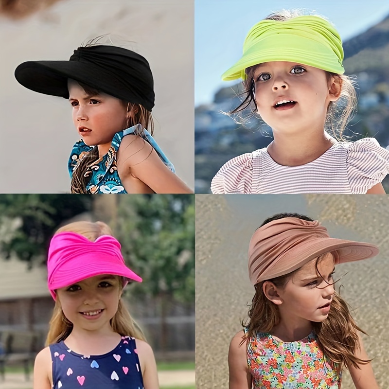 Multicolor Kids Upf50+ Hat Breathable Bucket Hat Summer Play - Temu