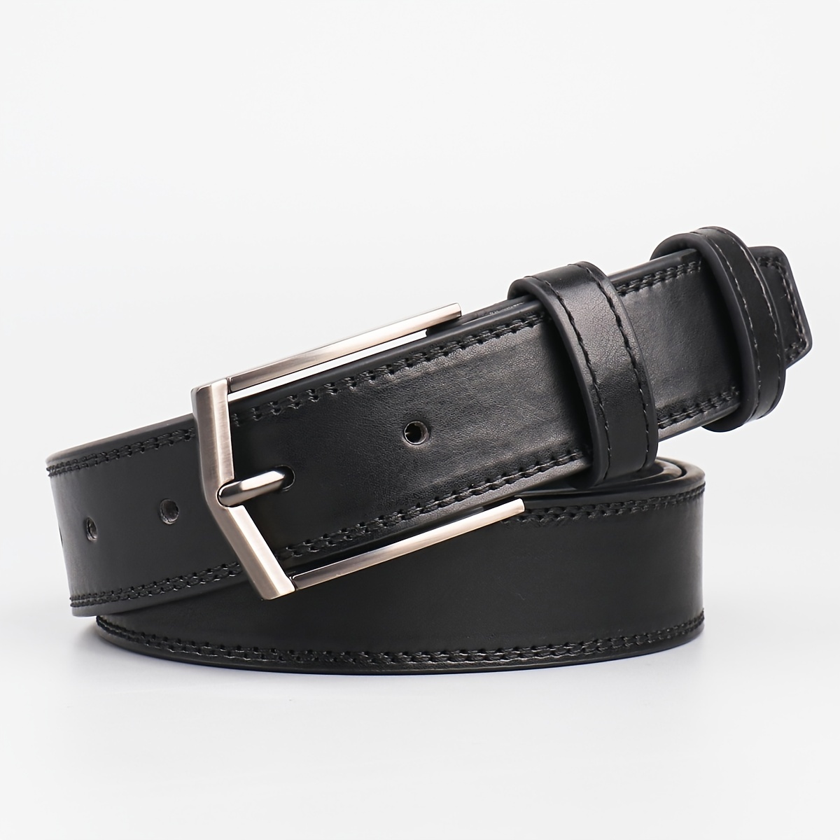 Temu Men's Fashionable Alloy Belt