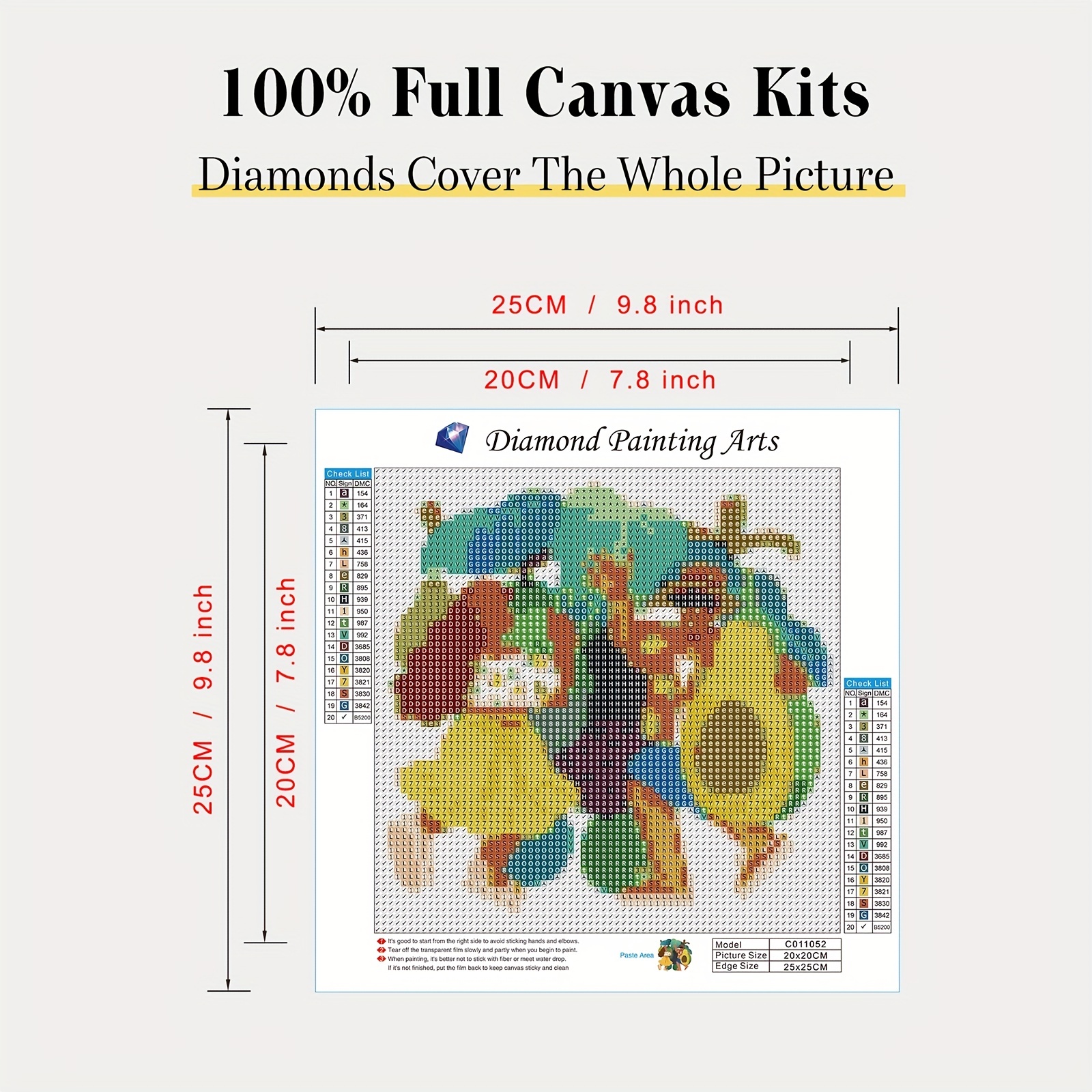 Diamond Painting Kits for Adults Kids, DIY 5D Diamond Art Paint