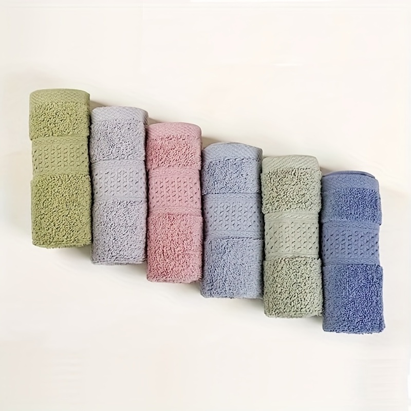 Random Color Damaskeen Washcloths Coral Fleece Microfiber - Temu