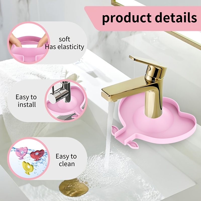 Fantasy Style Faucet Draining Mat, Self Absorbent Draining Mat for