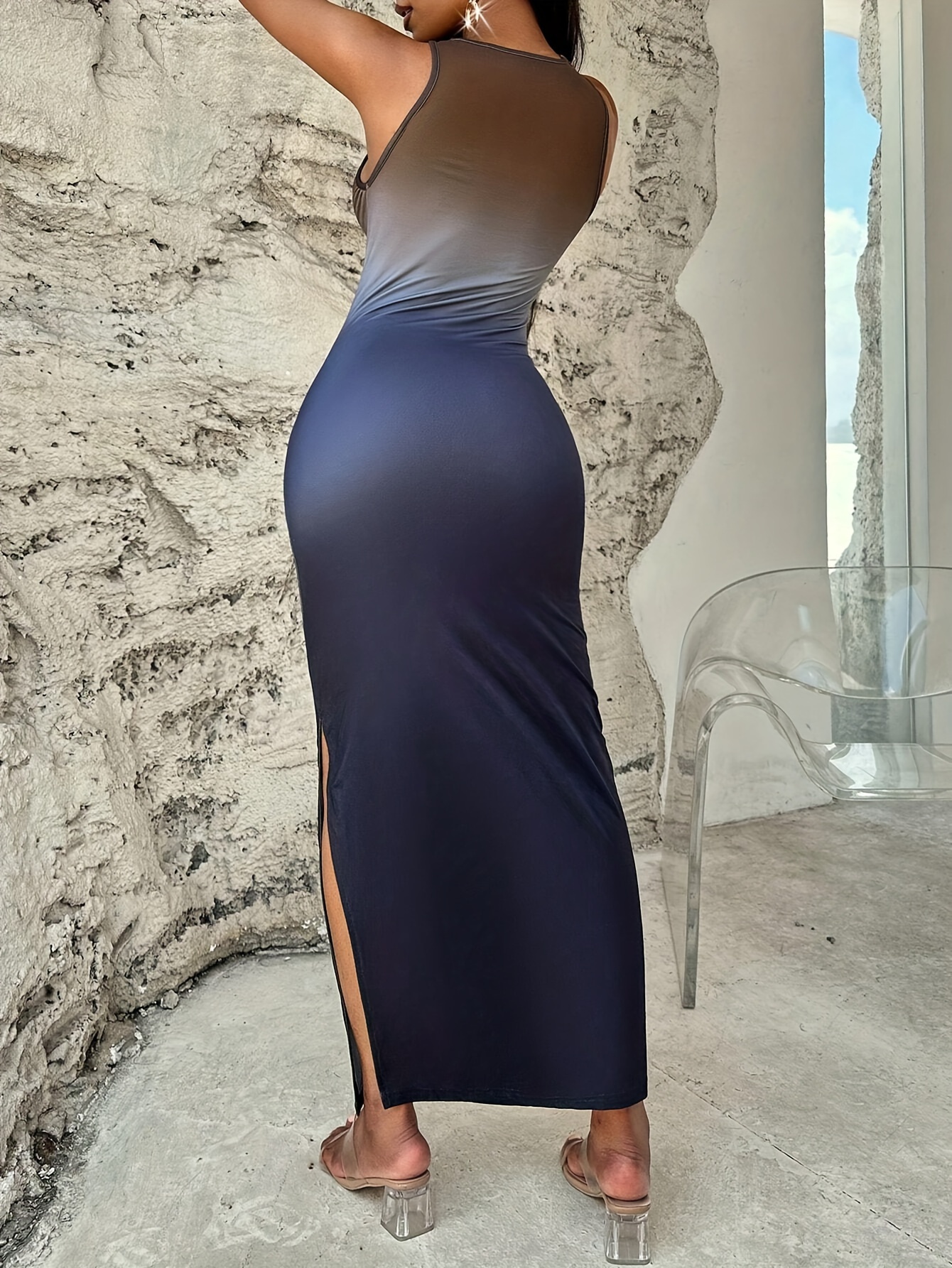 navy blue dress for baby girl Monot main image 0
