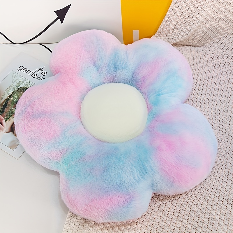 Daisy Flower Plush Seat Cushion