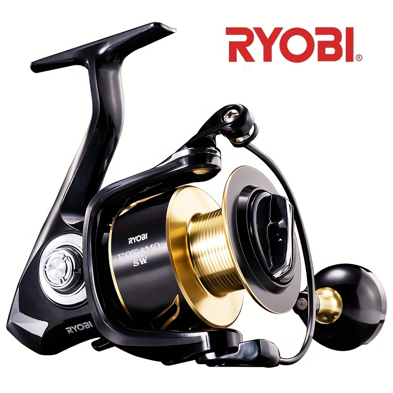 Sw4000/6000/8000 Spinning Fishing Reel High Gear Ratio - Temu