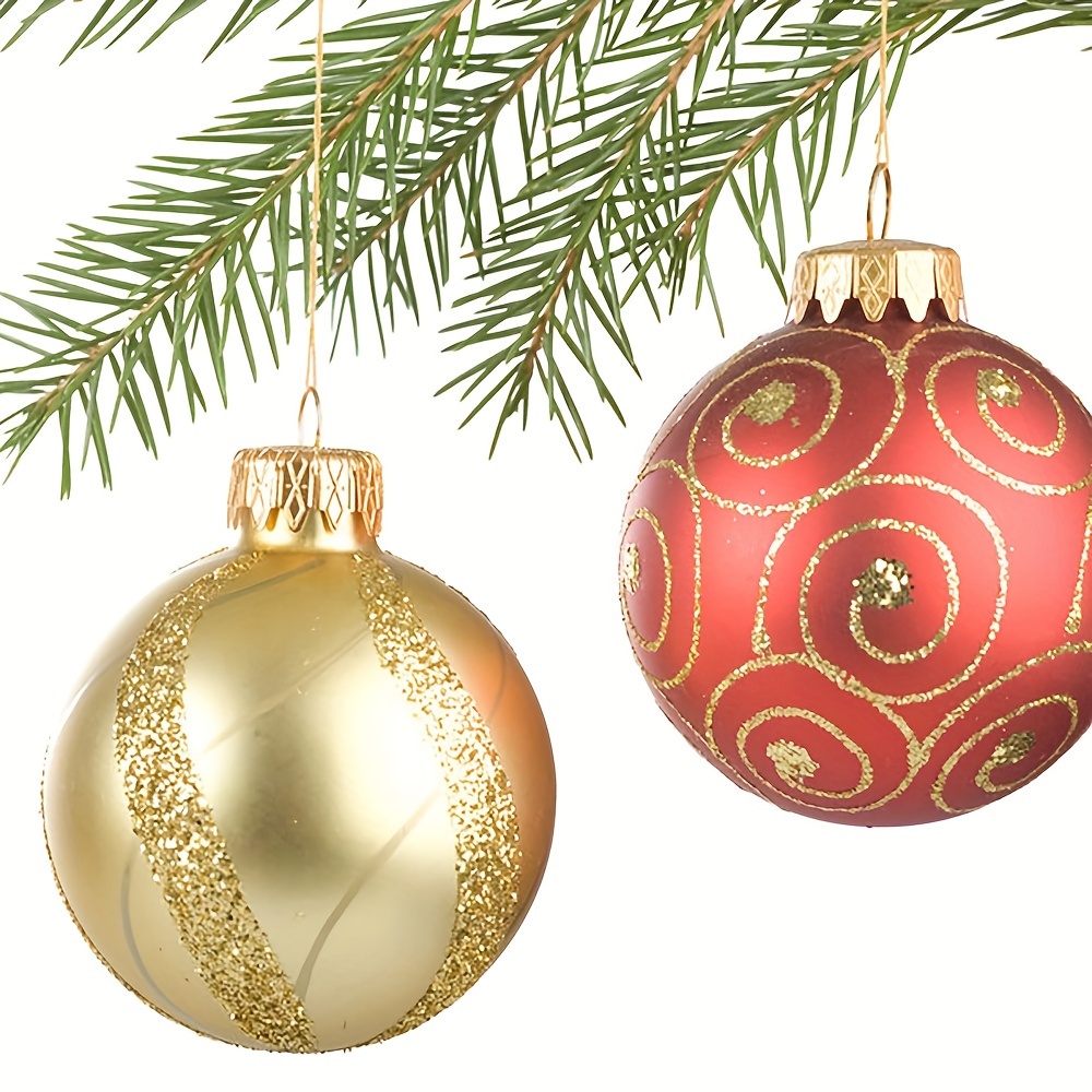 Christmas Ornaments Hanger String Golden Ribbon Ornament - Temu