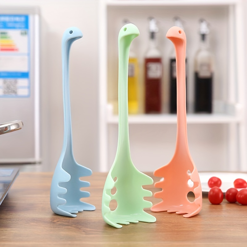 1pc Nessie Spoon Creative Cute Dinosau Spoon Large Soup Spoon Kitchen  Utensils Cooking Tools