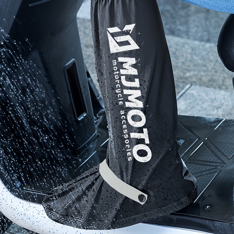 MJMOTO Couvre chaussures De Pluie À Tube Haut Vente Chaude - Temu