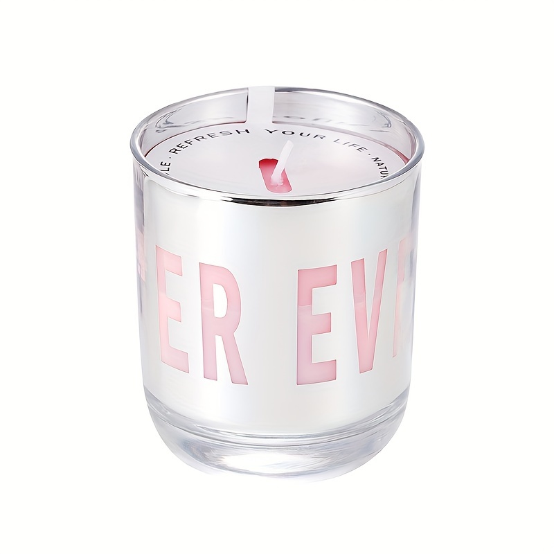 Scented Candle Cups Christmas Electroplated Glass Candle - Temu