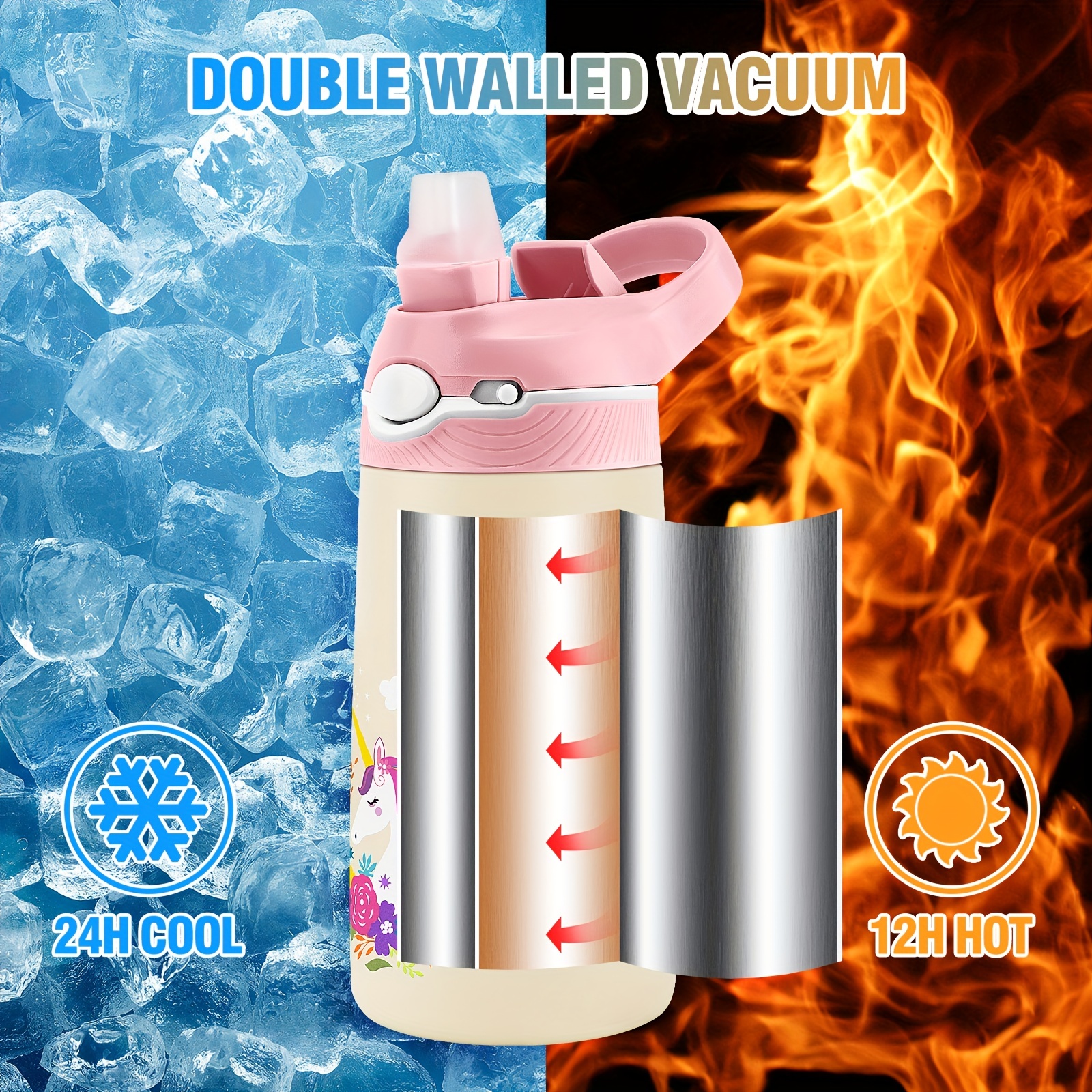 Back to School Kids Thermos, Unicorn Kids Cup, Back to School Cup