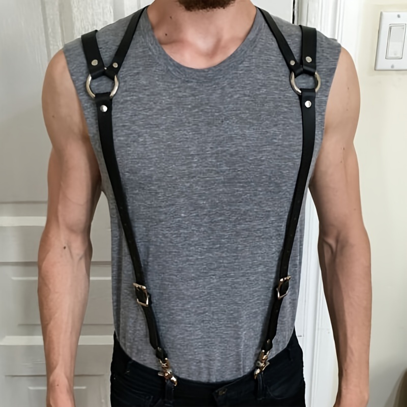 Men Fashion Harness - Temu