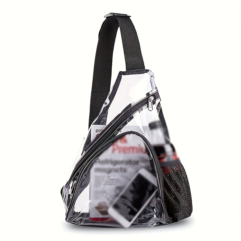 Clear Dumpling Underarm Jelly Bag, Acrylic Transparent Shoulder Bag Purse,  Fashion Versatile Baguette Bag - Temu