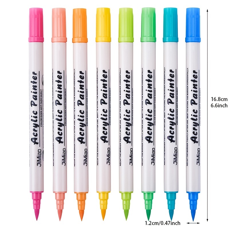 36 Colors Paint Pens Paint MarkersExtra Fine Tip Point Acrylic Paint Pens  For