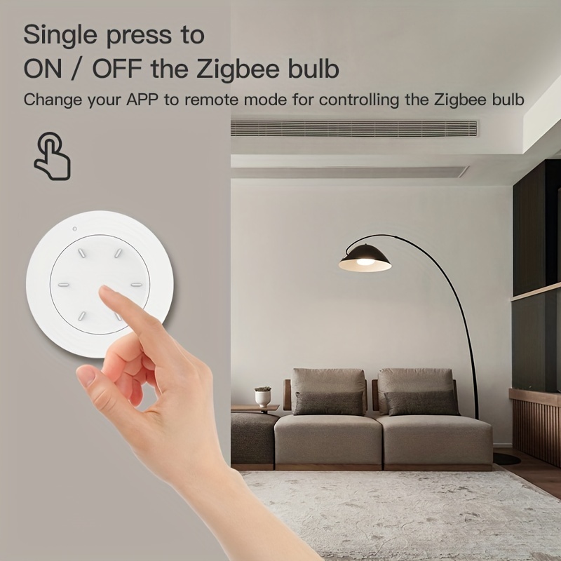 ZigBee Remote Dimmer Scene Switch|IP55 Mini Waterproof Wireless Switch