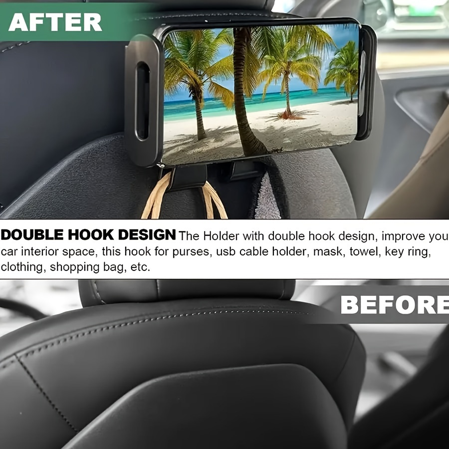 2022 Tesla Model 3 Model Y Support de tablette rotatif à 360° pour siège  arrière Tesla compatible avec iPad Pro et smartphone [164] - Cdiscount  Informatique