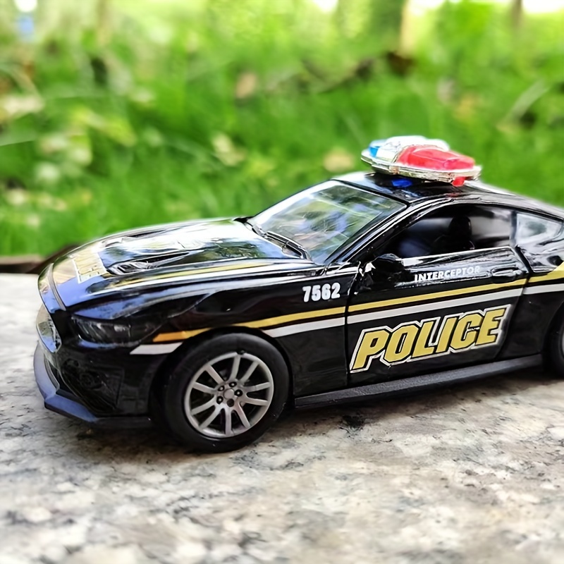 Mini voiture de police Pull Back Car Jouet pour enfants Cadeau de