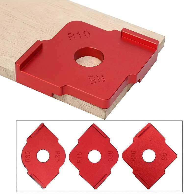 Round Corner Jig Templates Wood Routers Jig Radius Quick-Jig Router Table  Bit