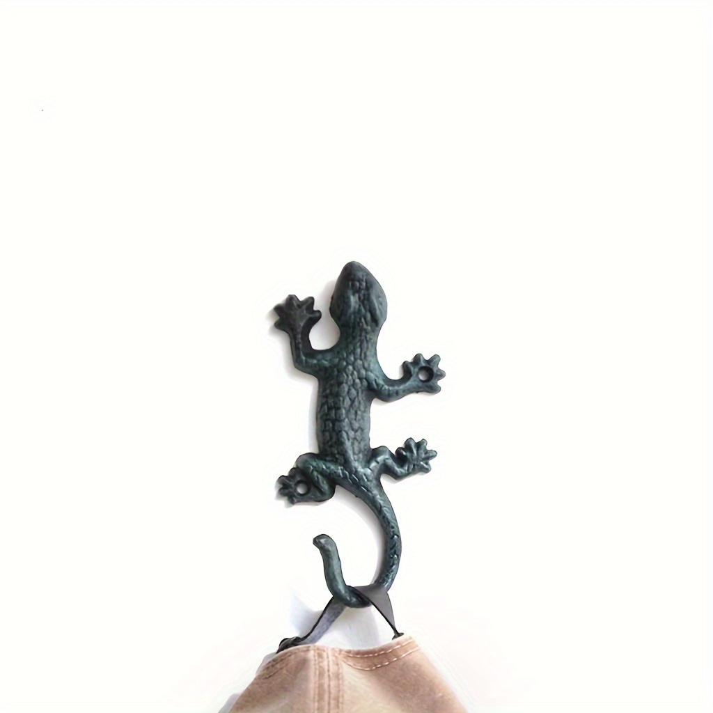 TEMU Cast Iron Wrought Iron Door Hook, Pastoral European Style Retro Wall Hanging Door Back Clothes Hook, Wall Hook, Creative Classical Hanging