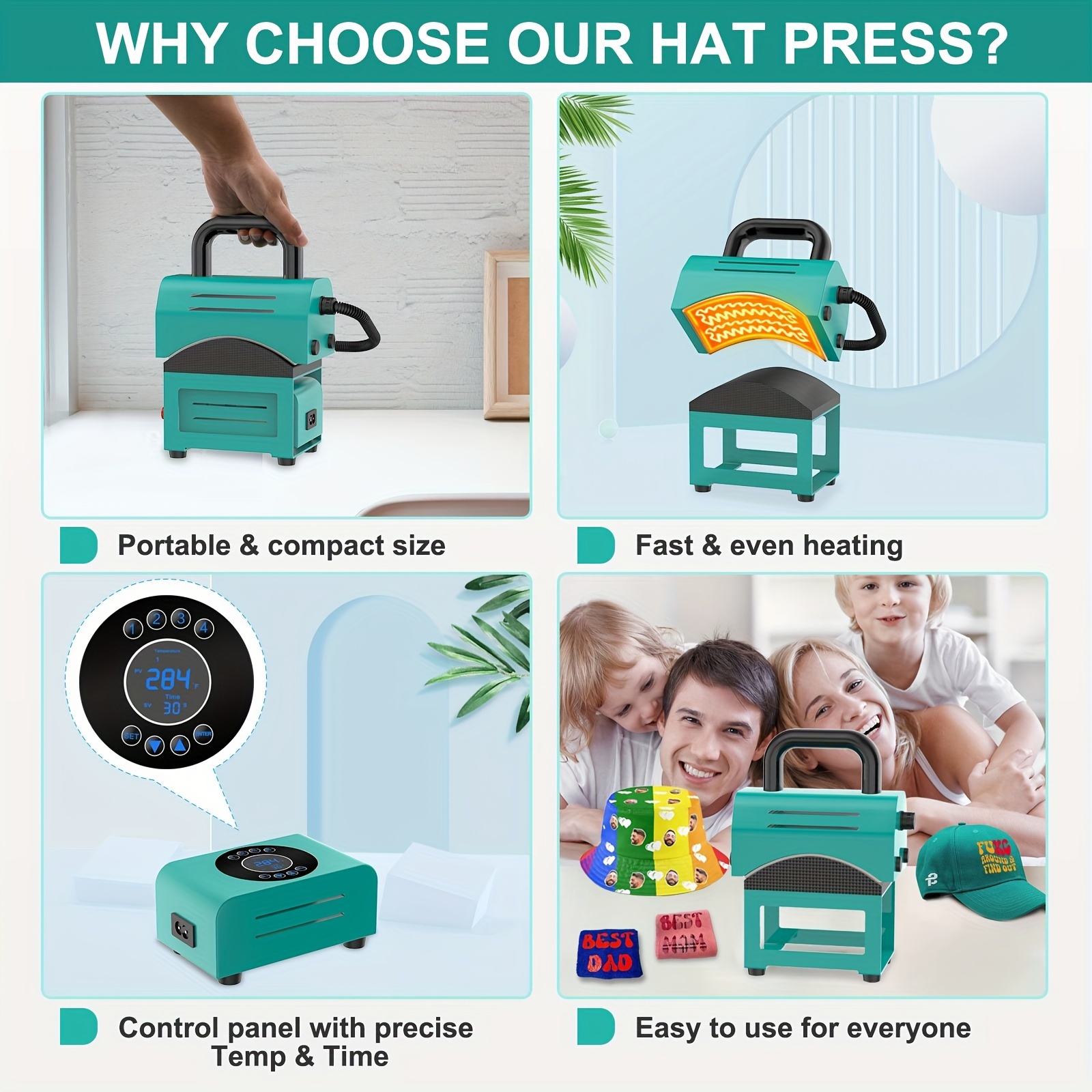 Hat Heat Press Machine