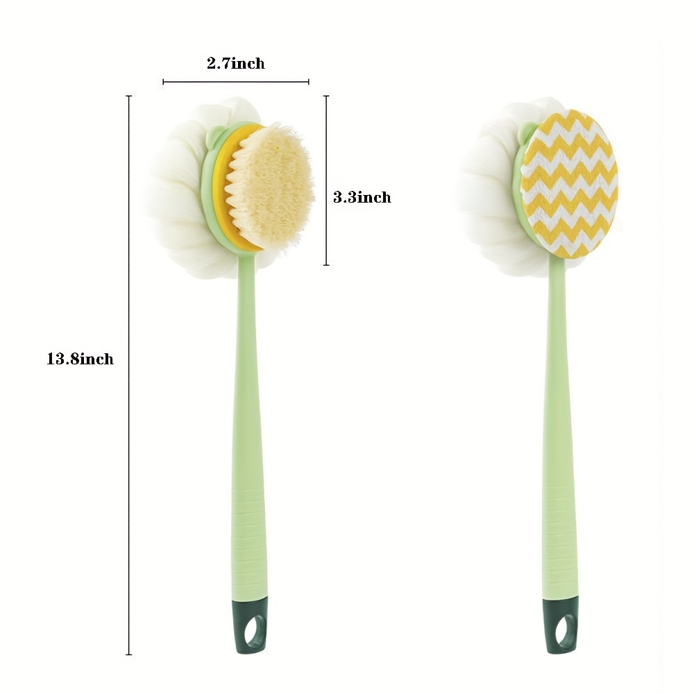 Long Handle Bath Brush Skin Massager Body Brush Bathroom