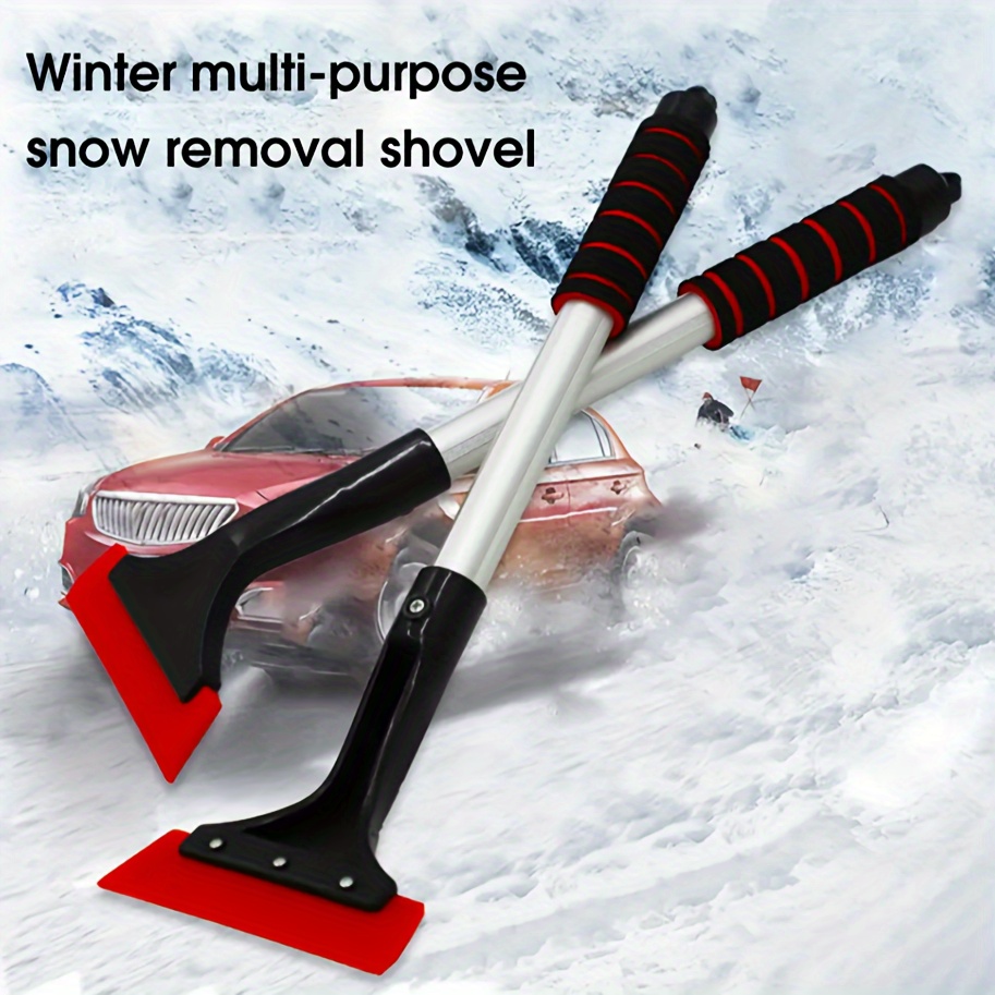 1pc Ice Scrapers For Car Windshield Snow Scraper With Detachable Shovel  Snow Ice Removal Tools For Cars Vehicle Car Ice Scraper