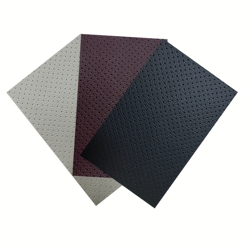 Faux Leather Repair Patch Breathable Perforated Adhesive - Temu