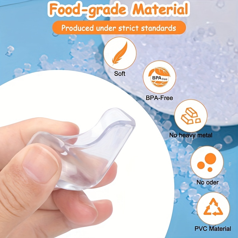 Furniture Corner Guards Clear Silicone Soft Edge Safety Bumpers