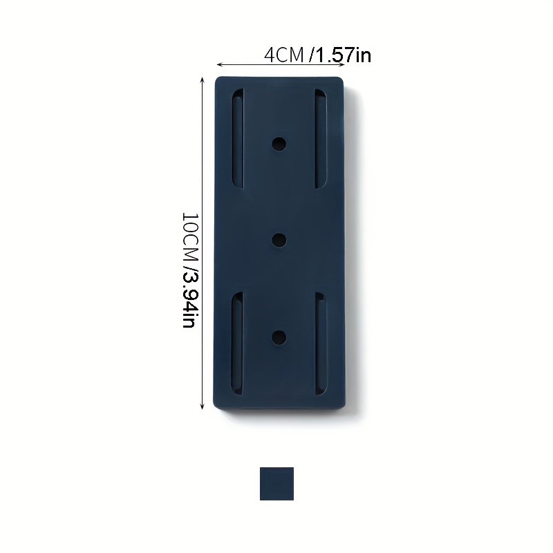 Non-marking Plug Holder Wall Outlet Storage Rack Self Adhesive Router Holder