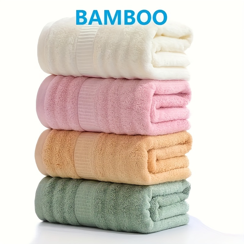 Bamboo Bath Towel . Home Is Large