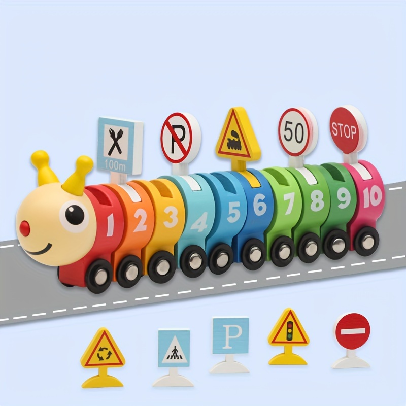 Number Puzzle 1 - 10 Early Learning Wooden Toy / Educational Toy — Explearn  Toys