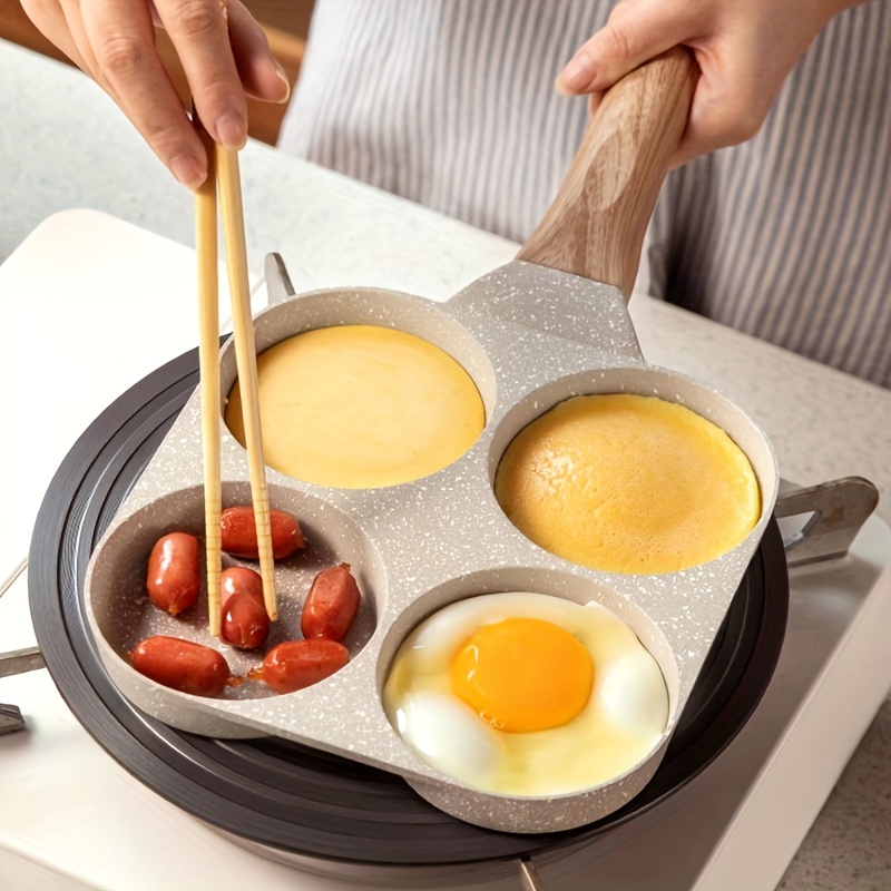 Nonstick Frying Pan Cast Iron Skillet Egg Fry Pan Grill Pan - Temu