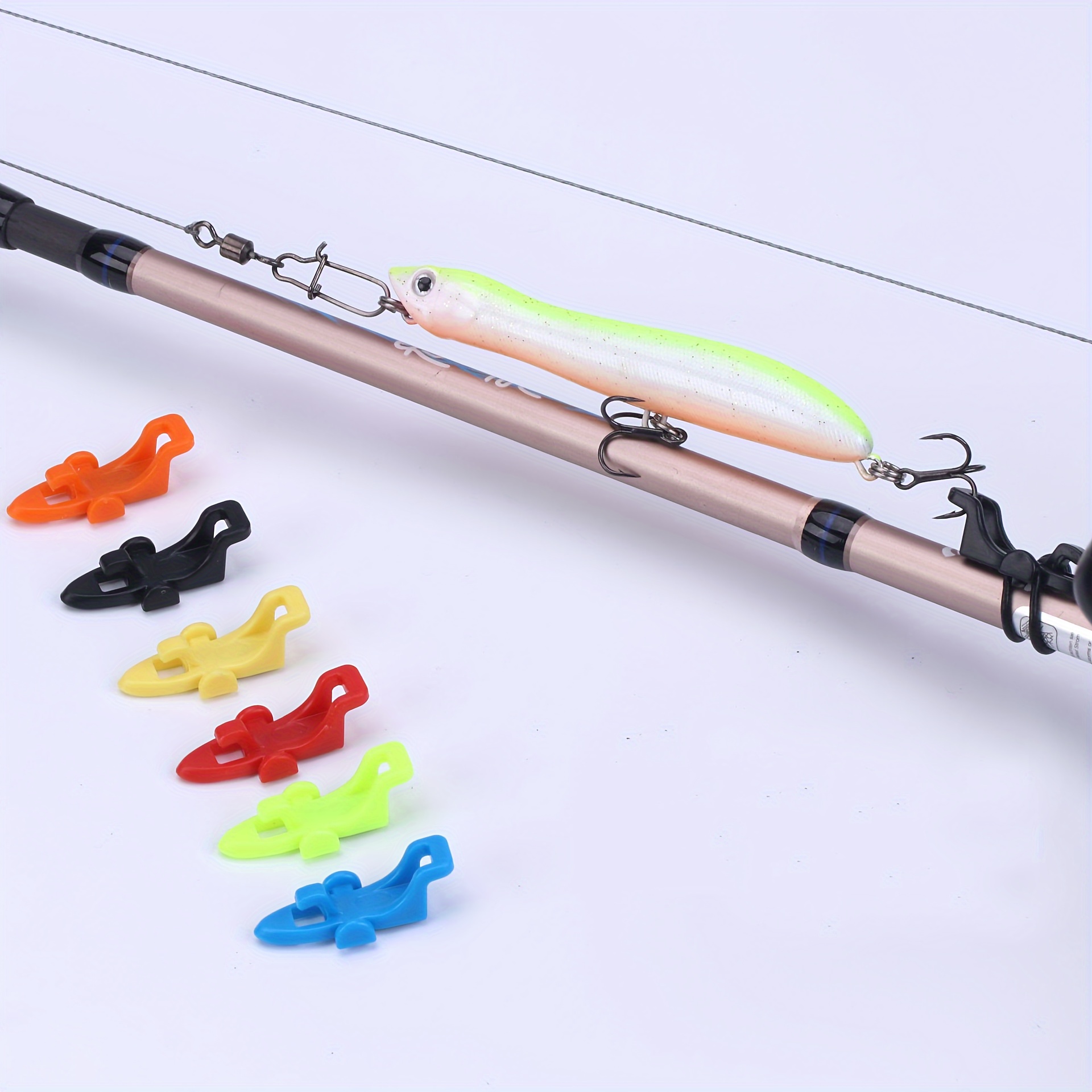 Hook Lure Holder For Rod, Sea Fishing Rod Accessories - Temu Denmark