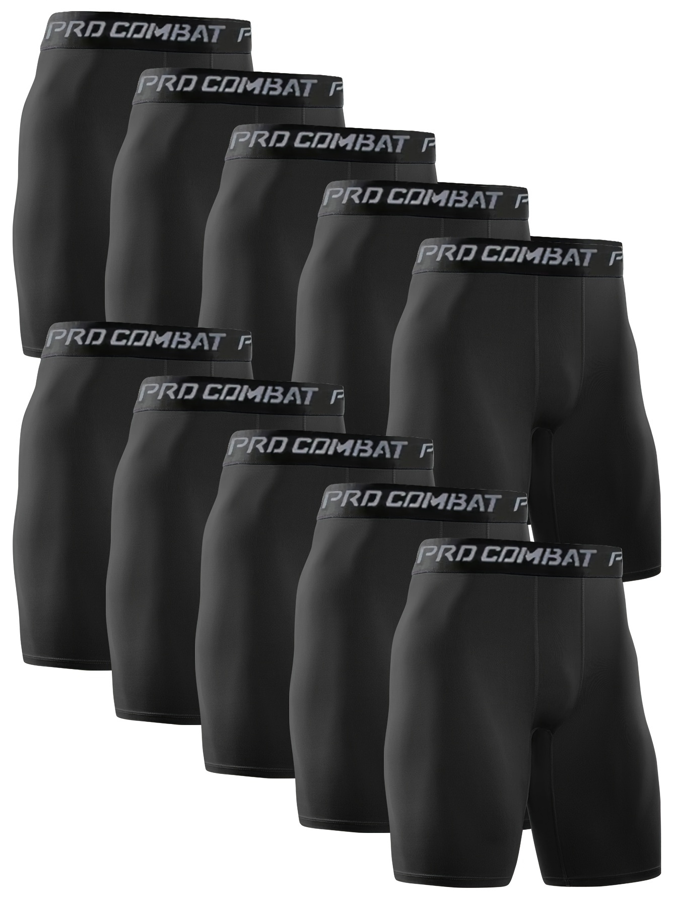 Mens Pro Combat Compression Shorts Quick Dry, Breathable Sports