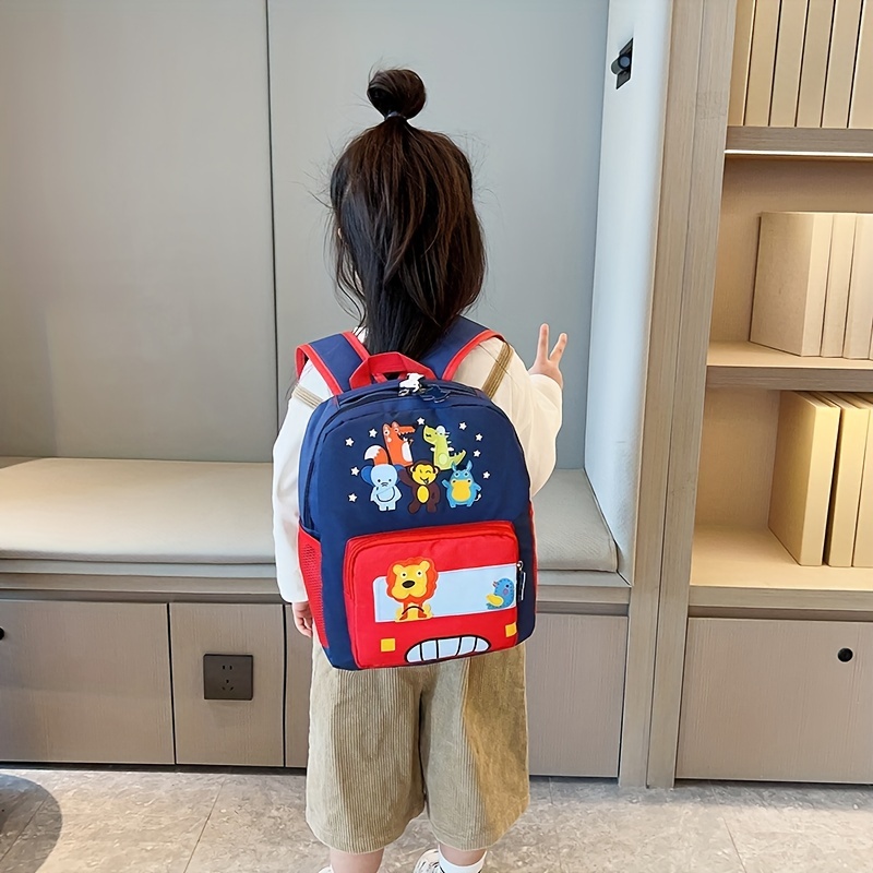 Mochila infantil para meninas e meninos - mochila escolar leve