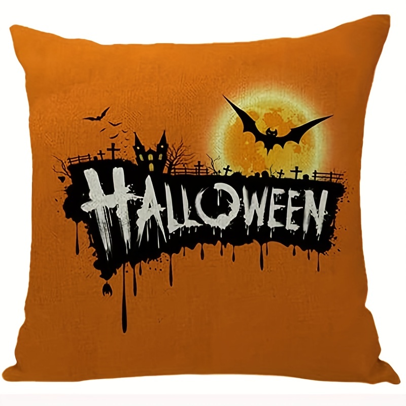 Fodera per cuscino nera cuscini di Halloween cuscini decorativi