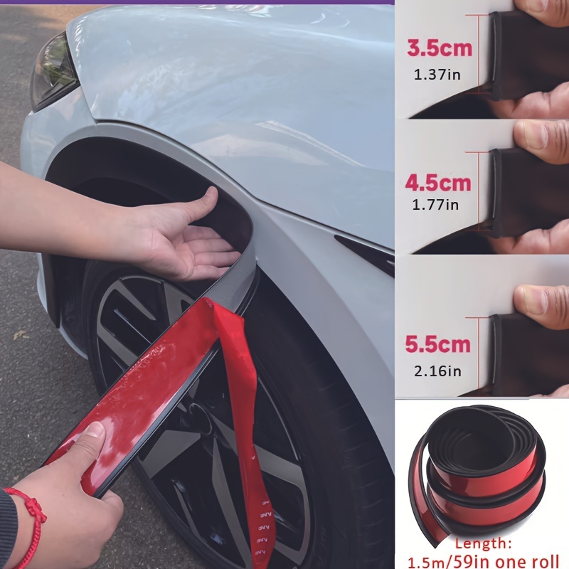4 Teile/Satz Auto Auto Tür Aufkleber Carbon Faser Schwelle Bar