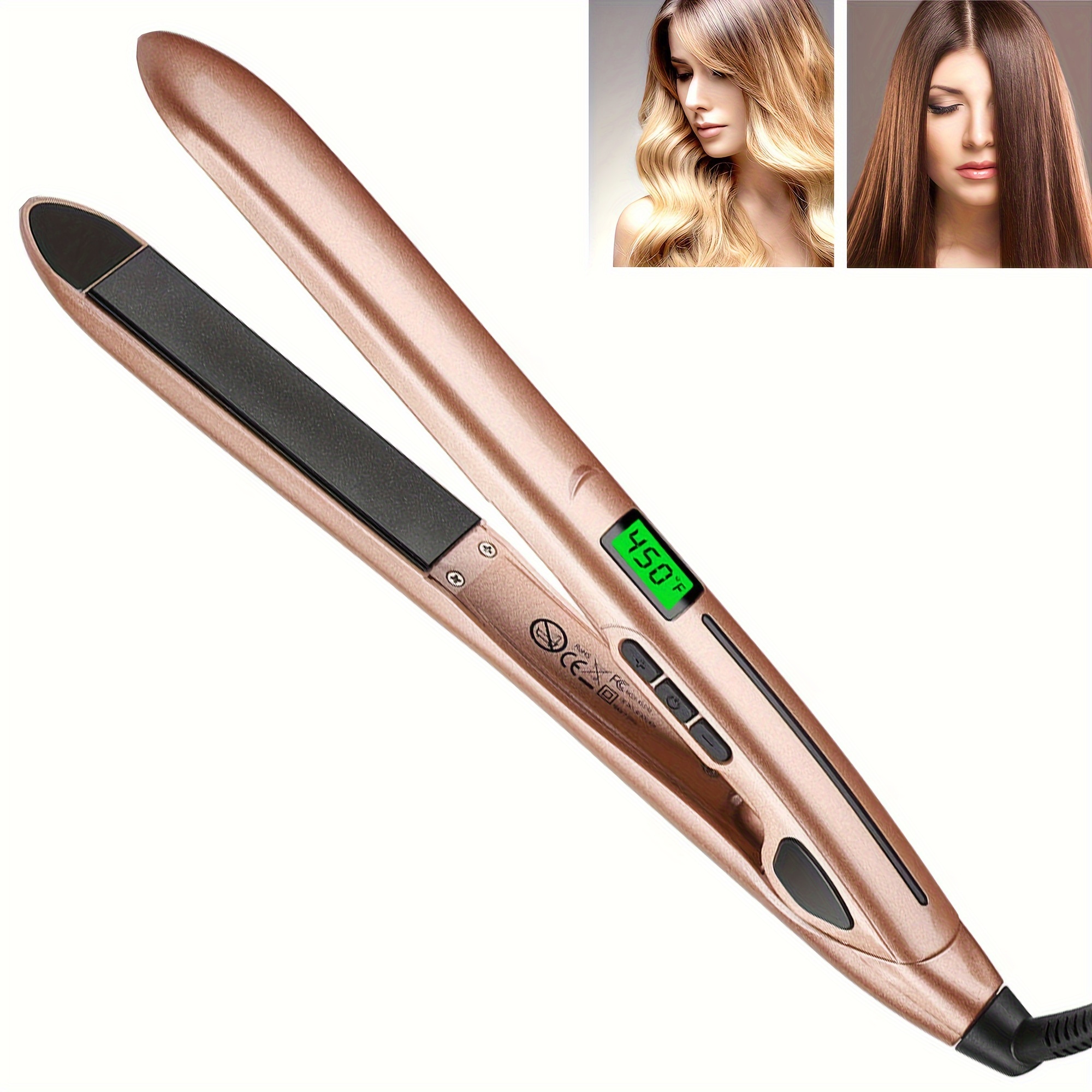 Professional Beauty Hair Tools Hair Straightener Curler - Temu
