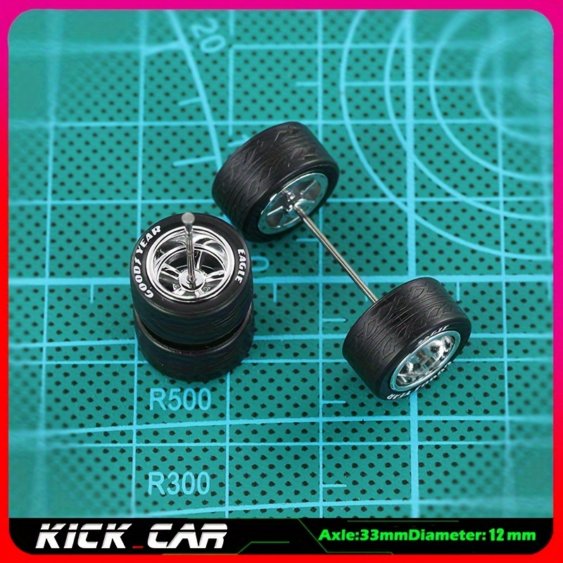 1 64 Scale Static Model Car Modified Wheel Hub Wheel Hub Electroplating