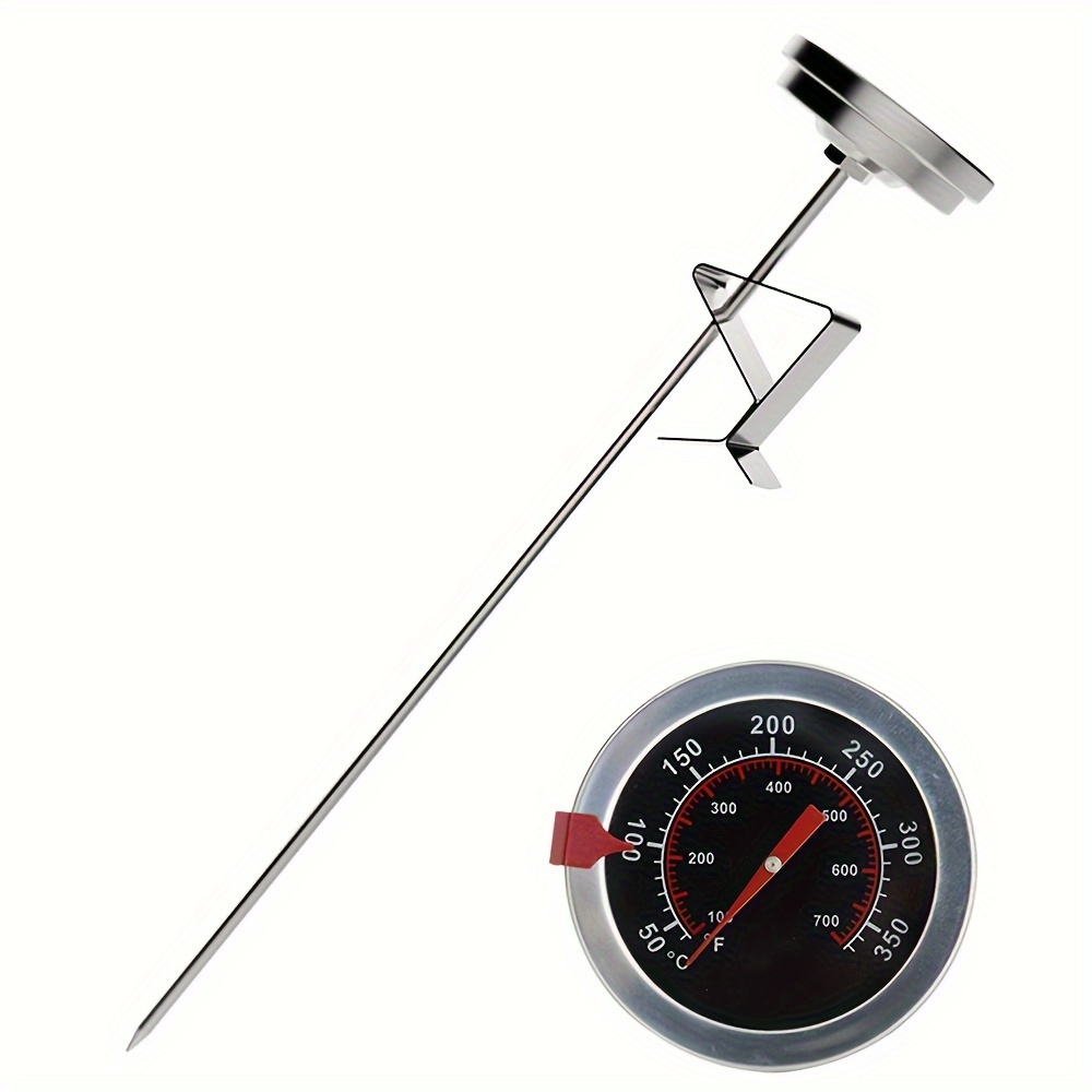 Oven Thermometre, Stainless Steel Frying Pan Kitchen Thermometer, Oil  Thermometer, Candy Thermometer, Stainless Steel Bbq Temperature Gauge,  Kitchen Accessaries - Temu Mexico