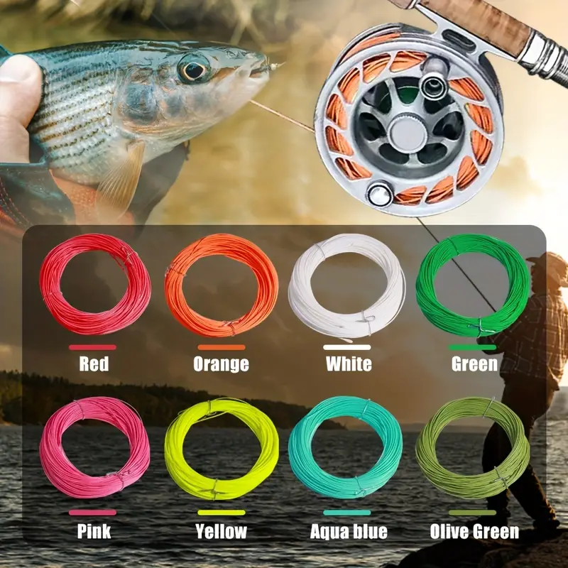 High quality 1f 8f Weight Floating Fly Fishing Line Front - Temu