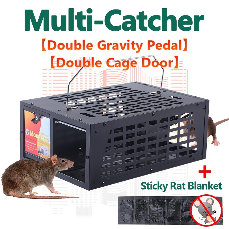 Piège à souris marche la planche, Cage à rats, réinitialisation