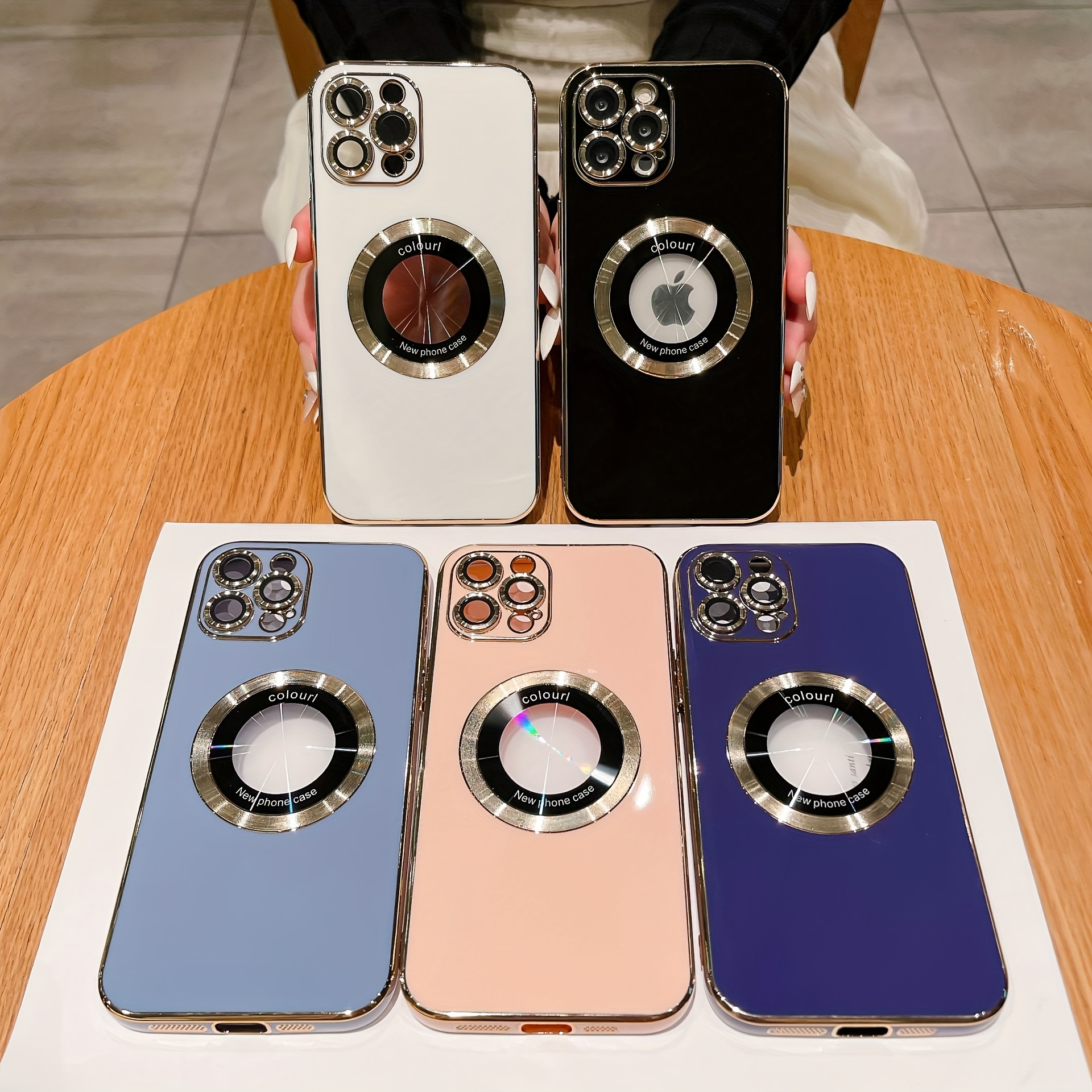 Verre Trempé Protection Objectif Caméra Arrière iPhone 15 14 13 12 11 Pro  Glass