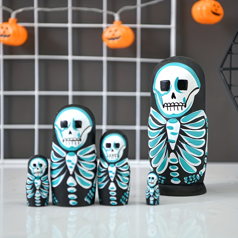 Skeleton store nesting dolls