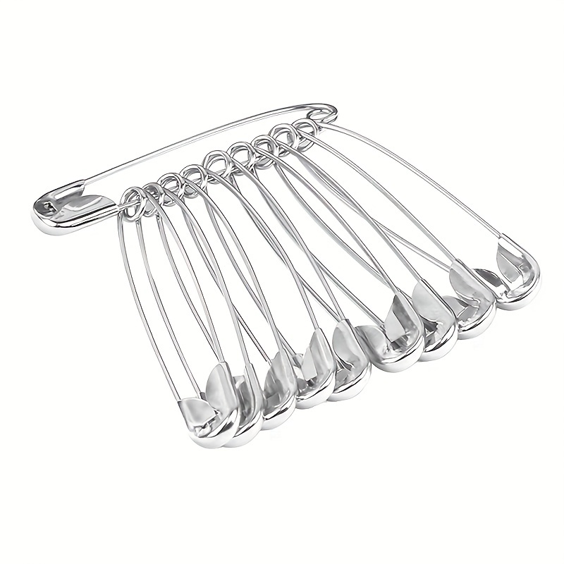 Safety Pins Assorted, 340-Pack 5 Different Sizes Large Safety Pins Heavy  Duty, Safety Pin for Clothes Pins, Small Safety Pins for Sewing, Jewelry