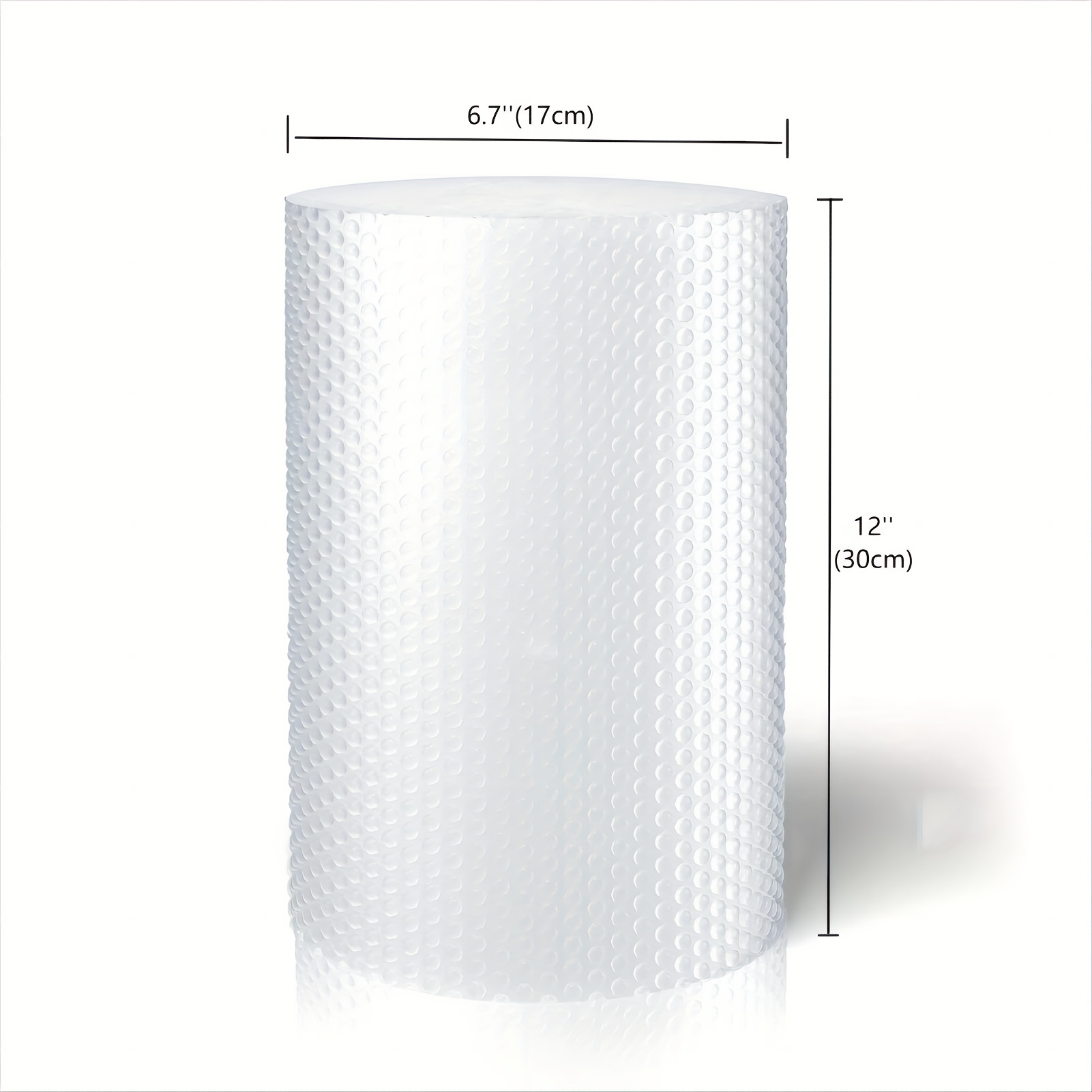  MAILERVIEW Air Bubble Cushioning Wrap Roll for Heavy-Duty  Packing [12 Inch x 72 Feet Total, Perforated Every 12], 2 Pack 36 Each  Roll. (30 Fragile Stickers Included) (12x72' / 2 Rolls) : Office Products