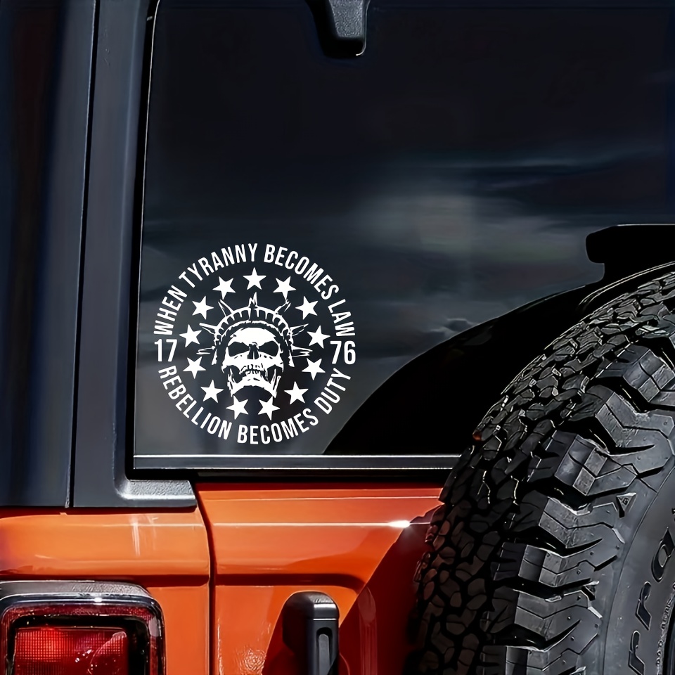 Skull Decal Stickers Truck Decal Car Decal Boat Decal Skull Vinyl Accessory  Skull Head Decal Large Skull Decal Hood Decal 