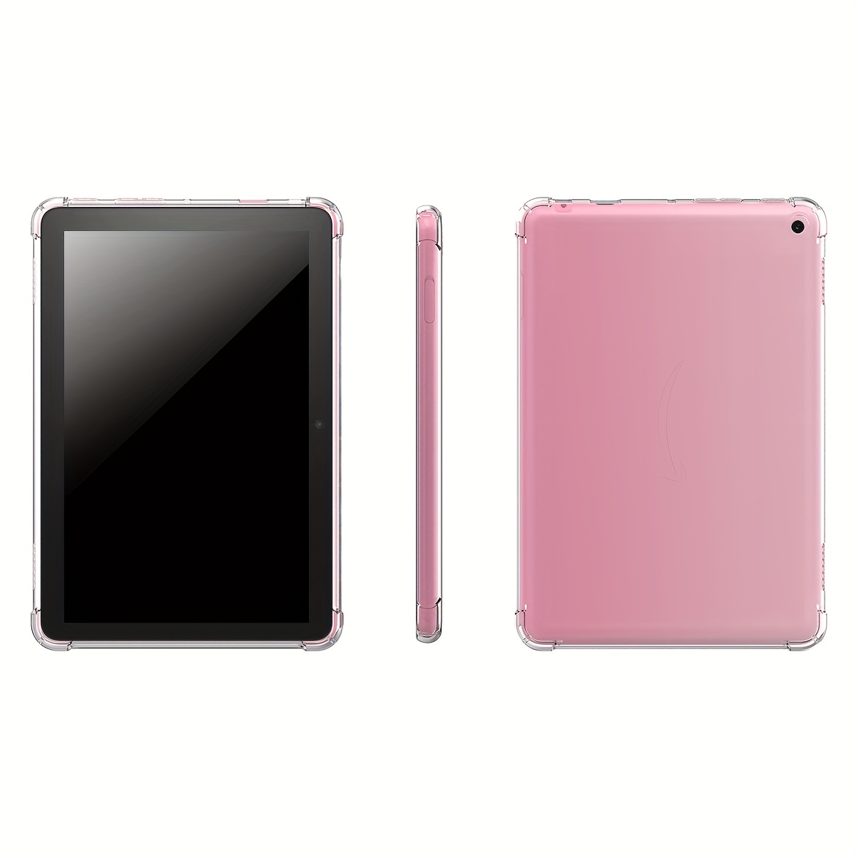 Étui transparent pour tablette  Kindle Fire Max 11 2023, en Silicone  TPU, Funda arrière pour Kindle Fire HD 10 2019 2023, coque de protection