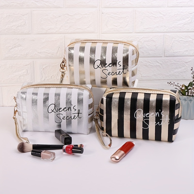 Queen's Secret Striped Hand Bag