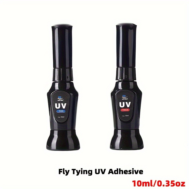 1 Bottle Uv Glue Dual purpose Design Bottle Fly Tying - Temu